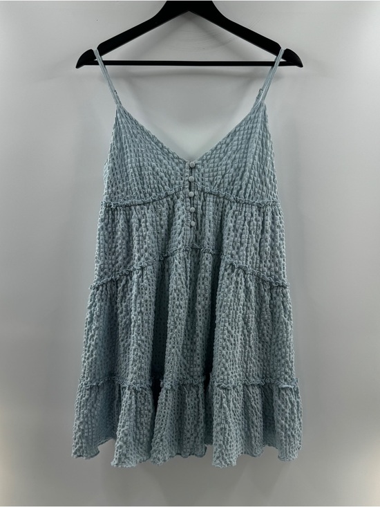 Aeropostale Dresses & Skirts - Aeropostale Light Blue Tiered Mini Dress – Women’s Large